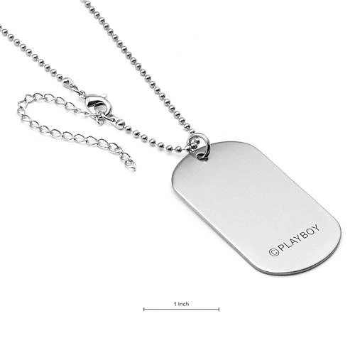Ladies dog cheap tag necklace