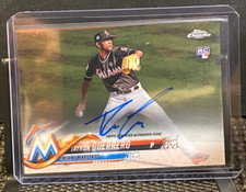 Tayron Guerrero 2018 Topps Chrome Rookie Auto (RC) - Miami Marlins