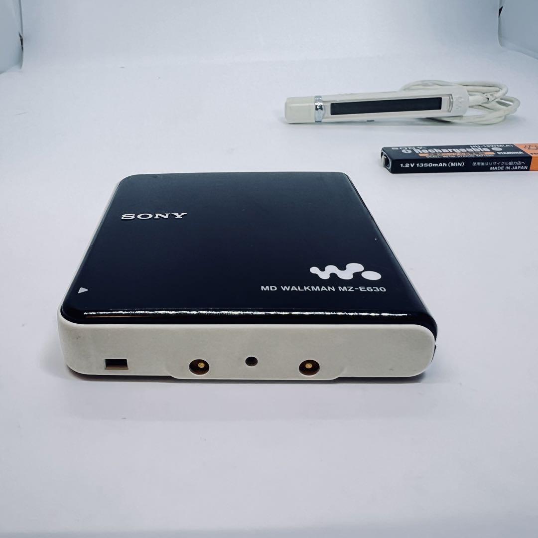 Sony MiniDiscプレイヤー MZ-E630 ポータブル音楽プレイヤー