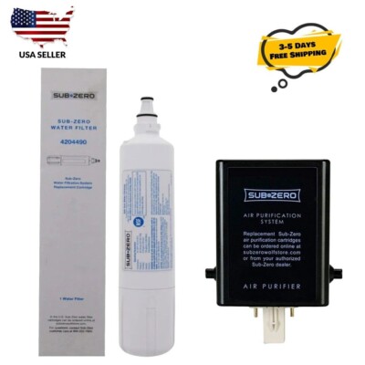 Sub-Zero 4204490 Water Filter and Air Cartridge-7042798 Combo Pack