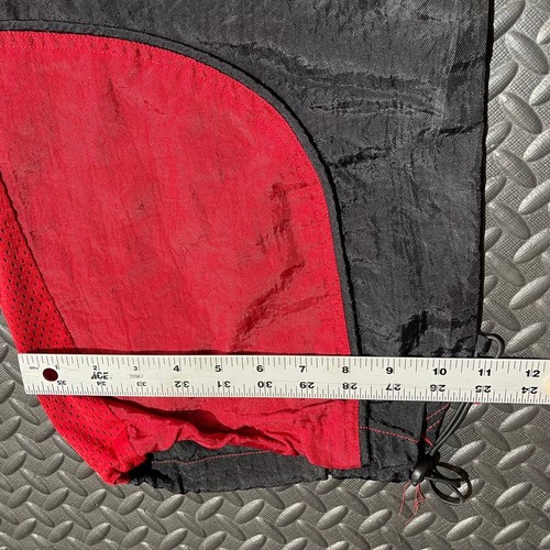 Vintage Nexeo Red Black Patterned Paint Ball w/o Pads Men's Size Large - Picture 6 of 6