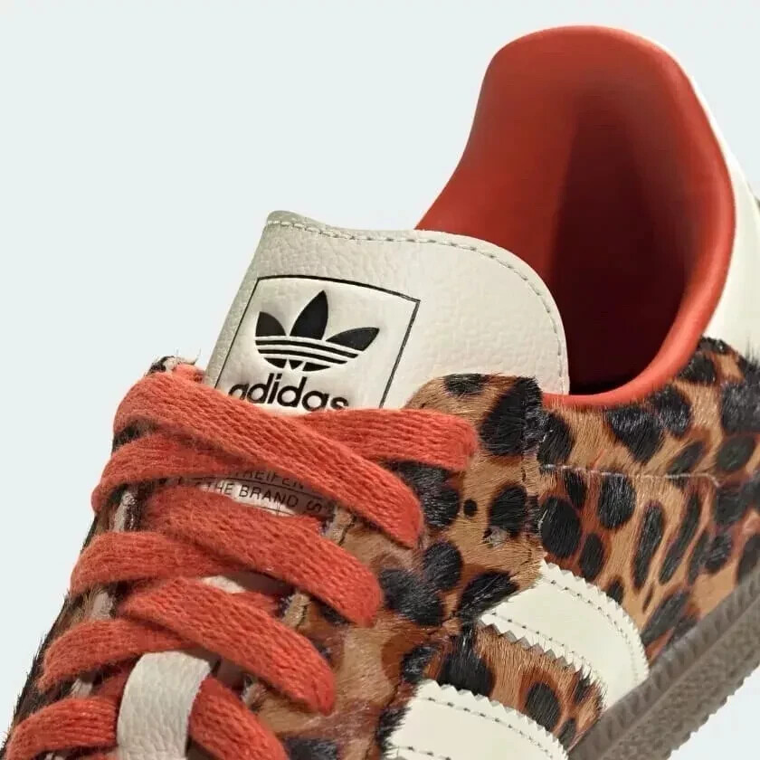 adidas Samba OG Preloved Red Leopard 2025-JI2734- NEW WITH