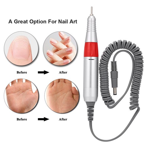 30000RPM Elektrischer Nagel Bohrer Stift Griff Handstück für Maniküre Pediküre Maschine - Bild 11 von 12