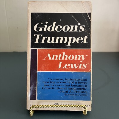 その他 Gideon's Trumpet [VHS] Gideon's Trumpet by Anthony Lewis (Paperback, 1964, Vintage) | eBay