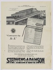 1926 Stephens Adamson Ad: Cornelia Copper Co. Ajo, Arizona Concentrating Mill
