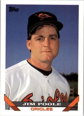 1993 Topps #793 Jim Poole - NM