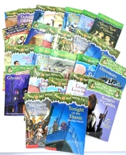 10 Magic Tree House lot of paperback books Mary Pope Osborne  Kids chapter- GOOD