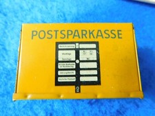 Postkasten Post Briefkasten Blech - Postparkasse ca. 8 cm x 6 cm Puppenhäuser