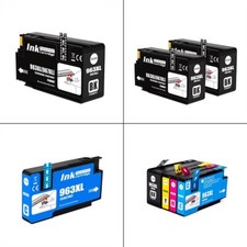 963XL Black Cyan Magenta Yellow Ink Cartridges For HP OfficeJet Pro 9010 Printer