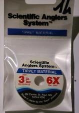 3M SCIENTIFIC ANGLERS SYSTEM TIPPET MATERIAL 25mt final fly fishing