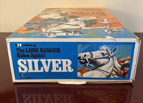 Vintage 1973 The Lone Ranger Silver Hubley #23625 mit Original Box & Anleitung - Bild 5 von 8