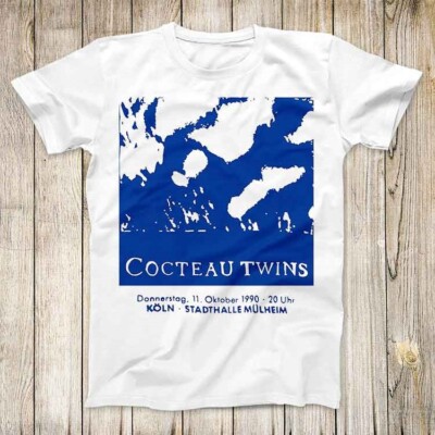 Cocteau Twins Köln Konzert 1990 Stadthalle Mülheim T-Shirt 3213 