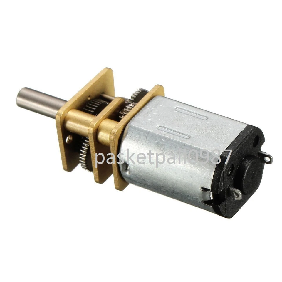 1x6V DC Getriebemotor Minimotor Schrittmotor Getriebe Elektromotor für Modellbau - Bild 3 von 3