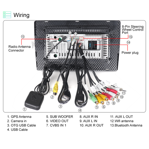 for Nissan Sentra 1999-2006 Android 13 2+32G Car Radio Stereo Navi Wifi Carplay - 第 10/12 張圖片