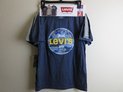 LEVI’S Youth 3-Pack Tees Set - Size L(14/16) (NWT) - Picture 4 of 6