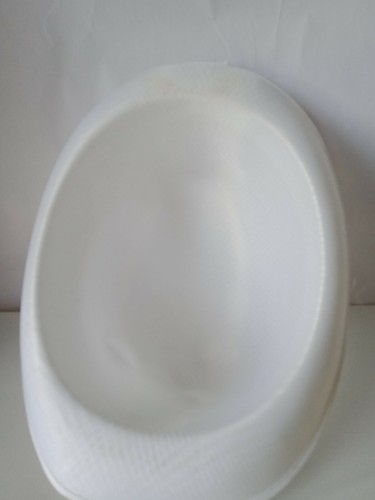 White Bowler Hat - Picture 2 of 5