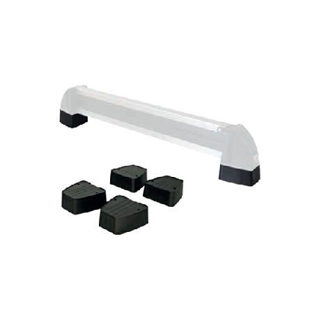 Barre Portasci Per Jeep Renegade Dal 2014 - Porta 4 Sci O 2 Snowboard, Alluminio Resistente