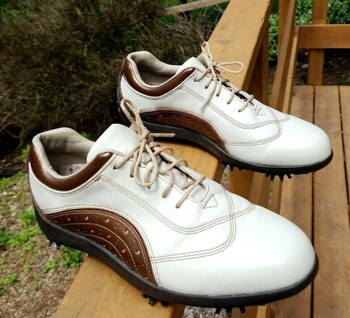 Golf Shoes Bronze Cream EUC s3 