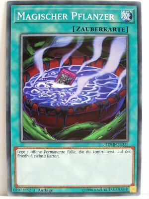 Yugioh - #031 Magischer Pflanzer - SDSB - Soulburner Structure Deck