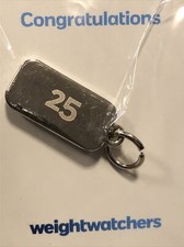 Weight Watchers 25lb Charm NEW WW WEIGHT LOSS Celebration