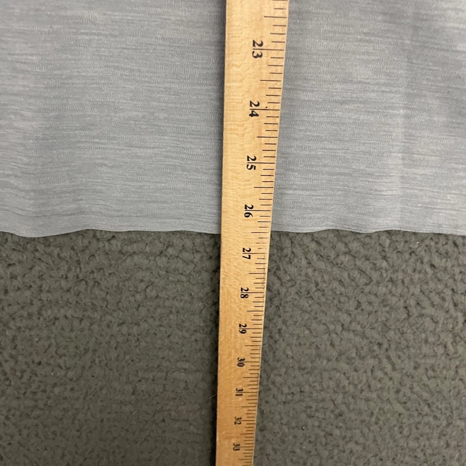 Nike Top Mujer 1X Gris Manga Corta Ropa Activa Entrenamiento Deportes Gimnasio Mamá Foto 3 de 4