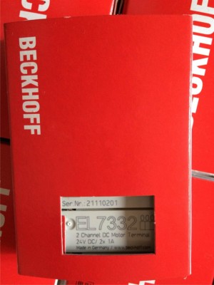 Beckhoff EL7332 PLC Module EL 7332 New In Box Expedited Shipping 1PC