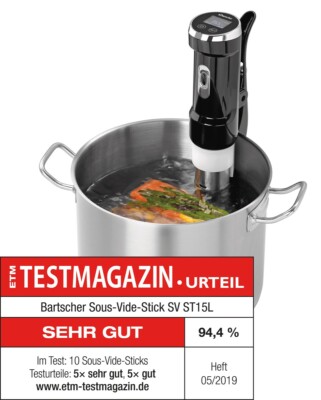 Bartscher Sous Vide Garer als elektrischer Sieder Stick Schongarer NT-Garer NEU