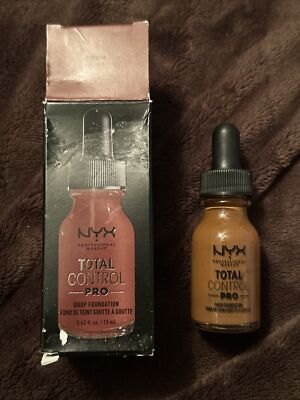 NYX Professional Makeup Total Control Pro Drop Foundation,MOCHA,New  