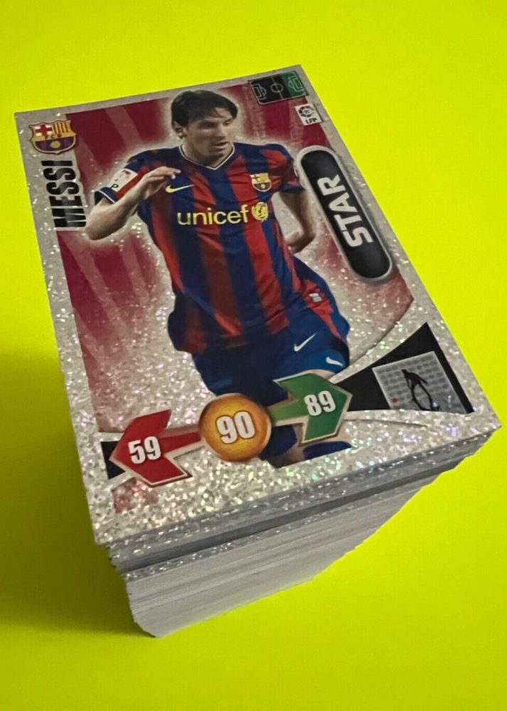 Panini LIGA 2009/10 MEGA RARE BIG LOT 315 DIFFERENT CARDS XL ADRENALYN Messi ++