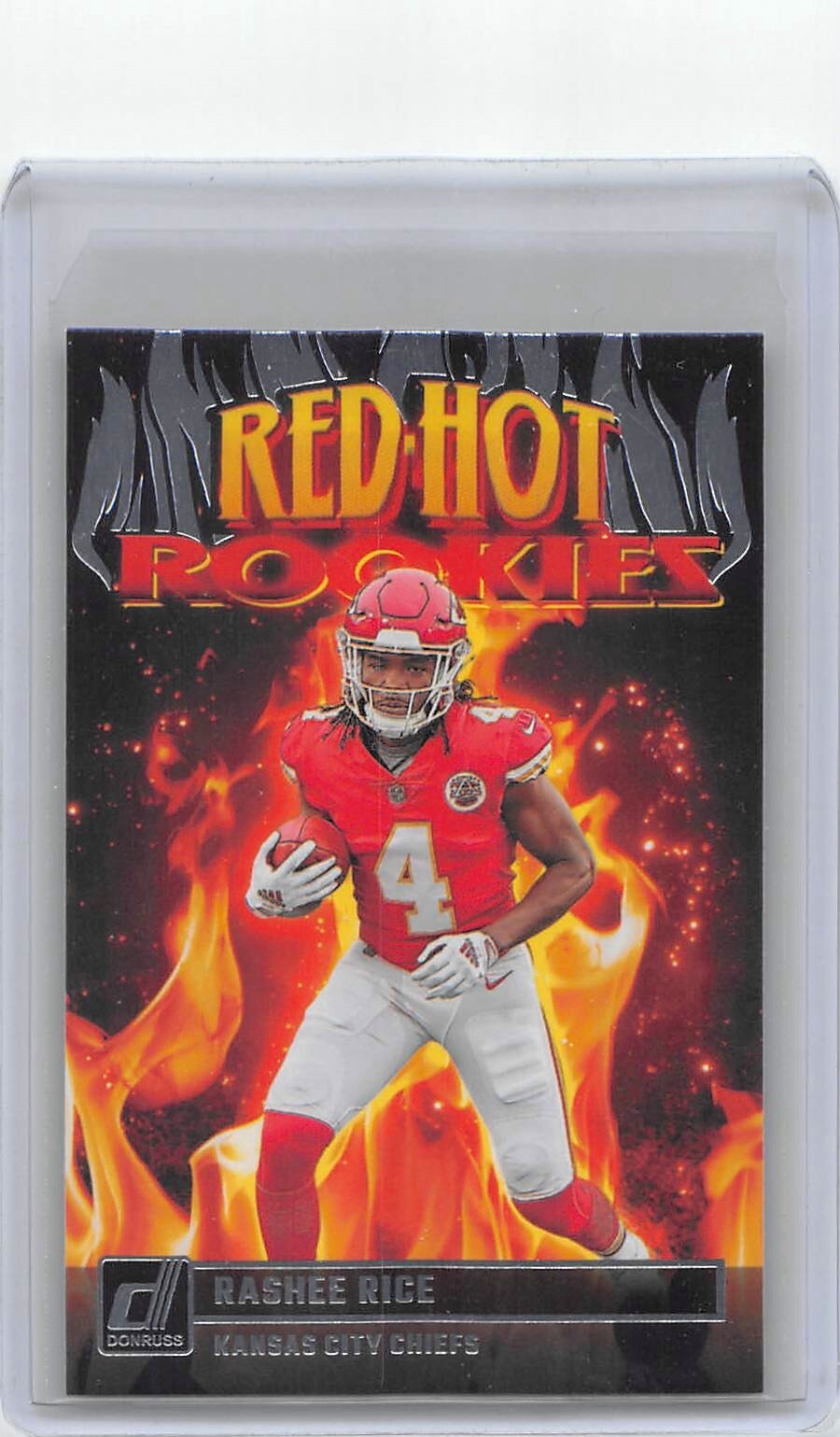 2023 Donruss Red Hot Rookies RHR-9 Rashee Rice Chiefs