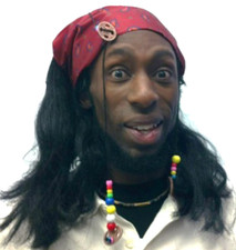 Buccaneer Johnny wig