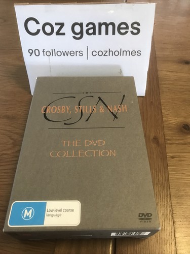 Crosby Stills & Nash The DVD Collection Box Set Rare Australian Release MUSIC