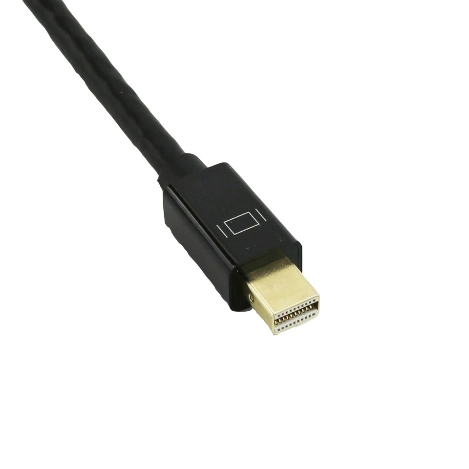 Displayport DP Female to Mini Display Port Male Cable for Apple MC PC 30cm/1ft - Image 4 of 4