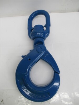 Green Pin GPUXLE5, 3/4'' Self Locking Roller Bearing Swivel Hook 16 Ton Grade 100