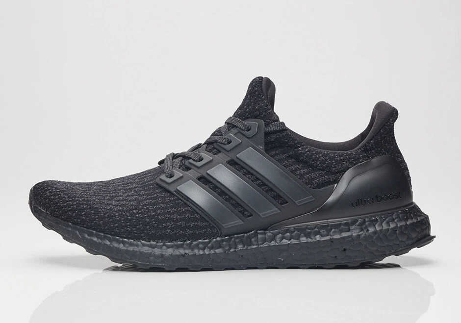 Adidas ultra boost clearance 3.0 triple black ebay