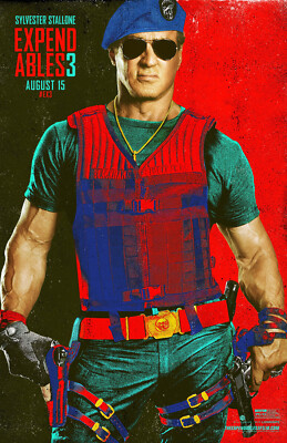 AA4735 The Expendables 3 By Patrick Hughes 2014 Sylvester Movie Poster 11x17