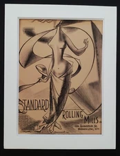 REMO BRAMANTI 1923-1998 Original SIGNED Limited Edition Lithograph 1953 VENUS