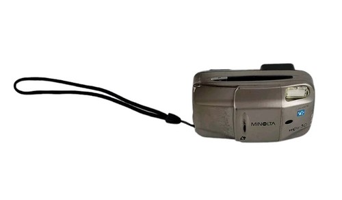 Minolta analoge Kleinbildkamera Vectis 30 silber asphärisch Objektiv Zoom 30-90 mm - Bild 2 von 5