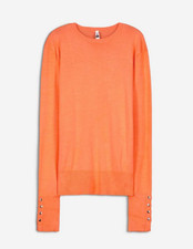 Damen Pullover orange GR.S  NEU mit Etikett