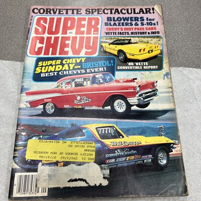 Super Chevy Sep 1986 Corvette Spectacular!, Blowers for Blazers S-10s, Indy T7