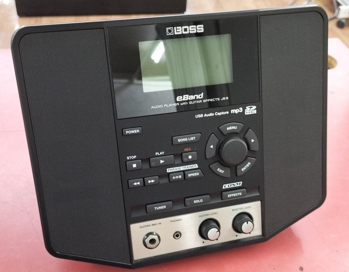 BOSS eBand JS-8 ギター用オーディオプレーヤー 動作品 Amazon | BOSS eBAND JS-8 | エレキギターコンボアンプ | 楽器・音響機器