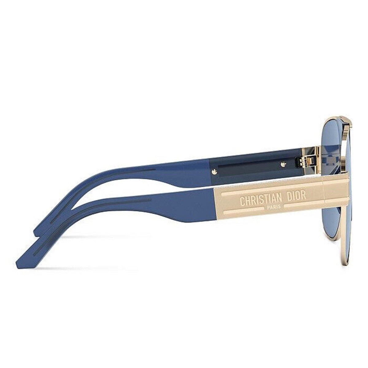 NEW Dior Signature A3U Aviator Oversized Sunglasses Blue CHRISTIAN DIOR Sunglasses Dior Signature A3U main image 4