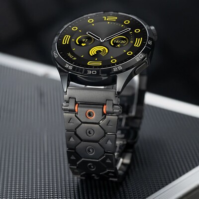 20mm 22mm Luxury Bracelet For Huawei Watch GT 5/4/3 pro 43/46mm Stainless Steel