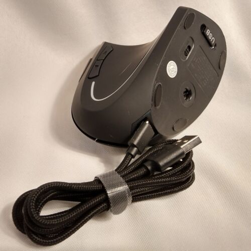 Lekvey Ergonomic Mouse, Vertical Wireless Mouse Rechargeable 2.4GHz 6 Buttons - Picture 22 of 22