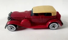 1976 Hot Wheels ´31 Doozie Duesenberg Maroon Whitewalls Malaysia