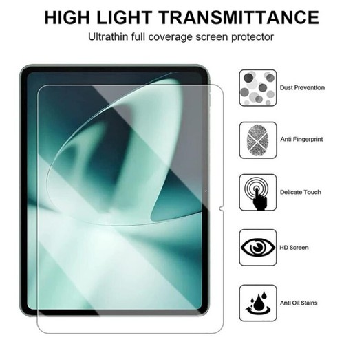 For OnePlus Pad 11.6 9H Hardness Clear Tempered Glass Screen Protector - Zdjęcie 3 z 10