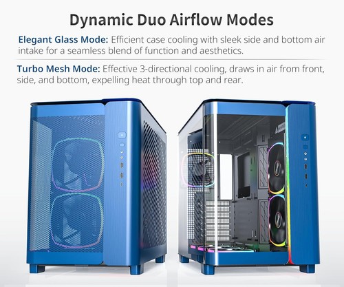 NEW 2025 777 PC - 7TB, WiFi 7, i7 16core, 64G DDR5, Win11, Curved Glass RGB Blue - Picture 2 of 20