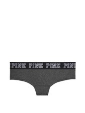 Victoria's Secret PINK Logo Cheekster Panty Heather Anthracite