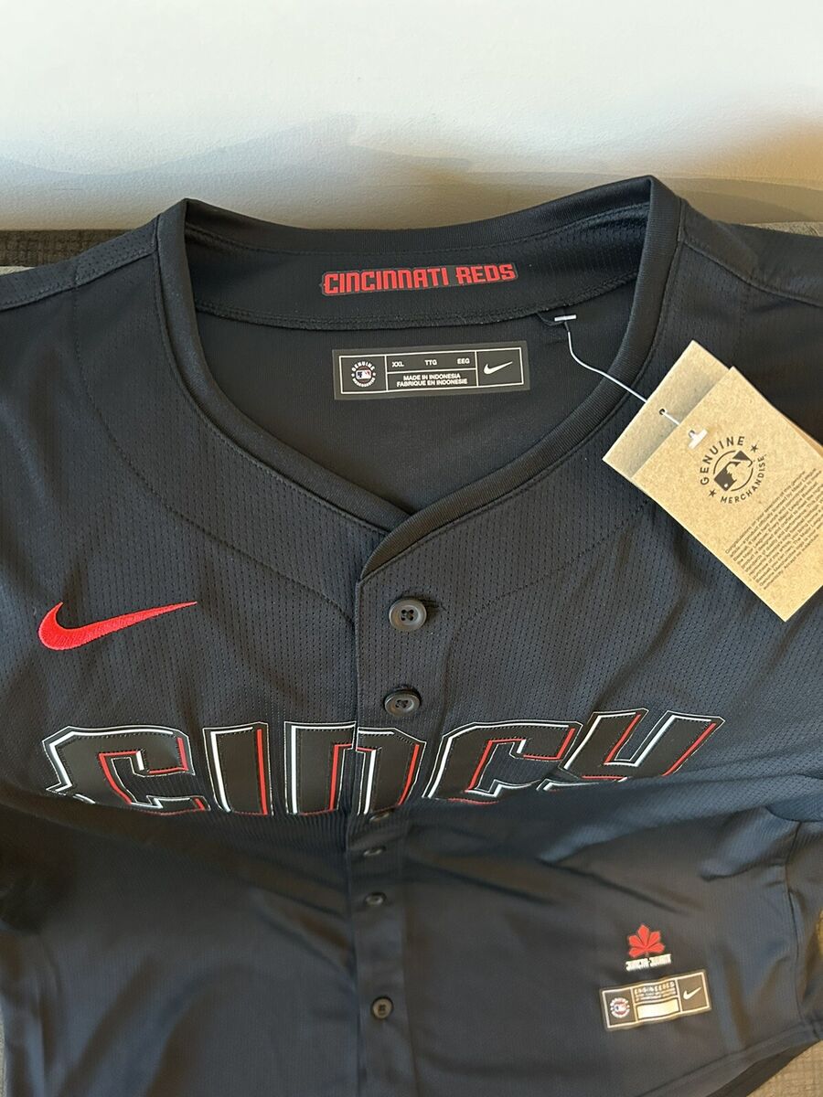 Nike Cincinnati Reds City Connect MLB Juncta Juvant Cincy Nike Cincinnati Reds City Connect MLB Juncta Juvant Cincy
