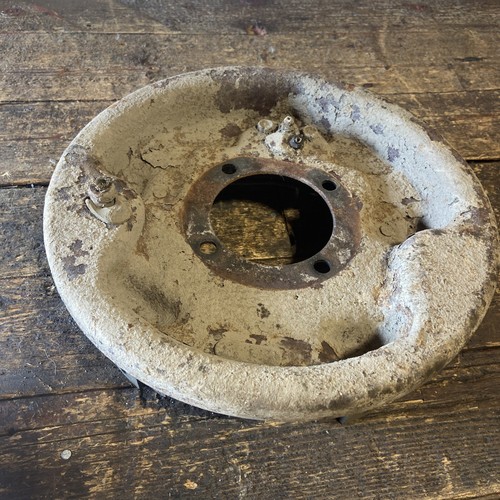 1989 -1993 DODGE RAM 250 SINGLEWHEEL PASSENGER SIDE BRAKE BACKING PLATE 324913-R - Picture 5 of 8